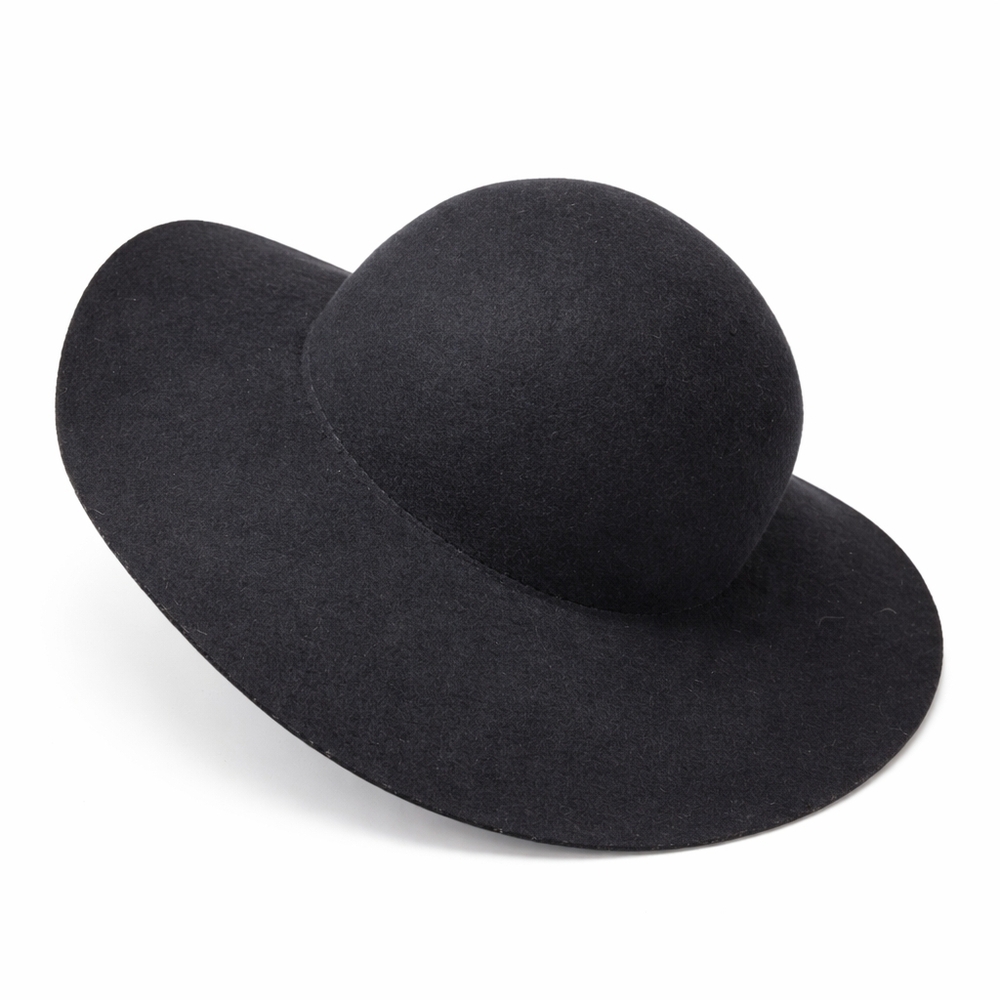 H&M Pure Wool Hat NWT BLACK 100% WOOL - Picture 6 of 8